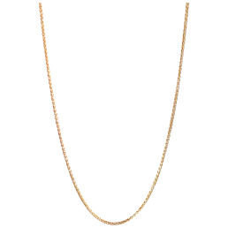 Chain Pearl Collection, 750 rose gold, WITHOUT pendant, length 45 cm, variable eylet at 42 cm,