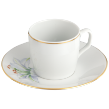 MEISSEN MEISSEN® Cosmopolitan Giant Bloom Espresso cup & saucer