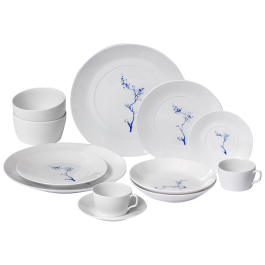 MEISSEN MEISSEN® Cosmopolitan Blue Orchid Tableware Set 12-pcs