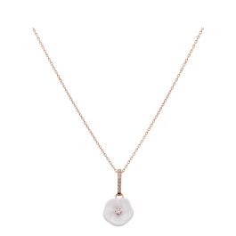 MEISSEN Royal Blossom Diamond Collier mit 8 Brillanten