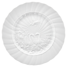 MEISSEN Swan Service Dinner Plate, large