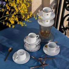 MEISSEN N°41 Royal Blossom Espresso Cup & Saucer