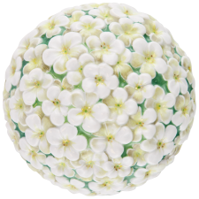 MEISSEN Limited Masterworks Can Snowball Blossoms in Relief