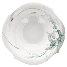 MEISSEN Waves Relief Woodland Flora Bowl, large