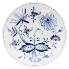 MEISSEN New Cutout Blue Onion Coffee Cup with Saucer